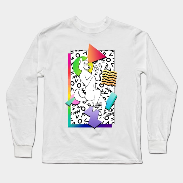 peace, love, paws and pride Long Sleeve T-Shirt by DangerFox